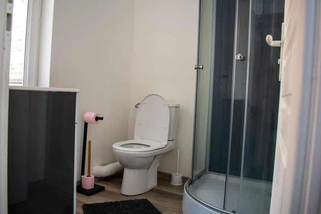 Studio Charmant Confortable Tv Centre Ville ลูวิเยร์ ภายนอก รูปภาพ